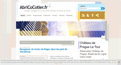 Desktop Screenshot of abricocotier.fr